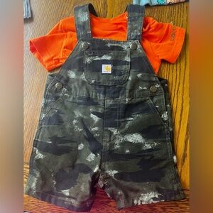 Carhartt 18M overall set